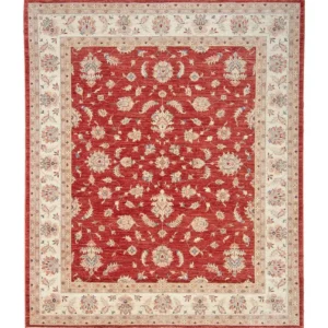 Ziegler Teppe - 295 x 250 cm - mørk rød