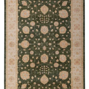 Ziegler Teppe - 298 x 205 cm - mørkegrønn