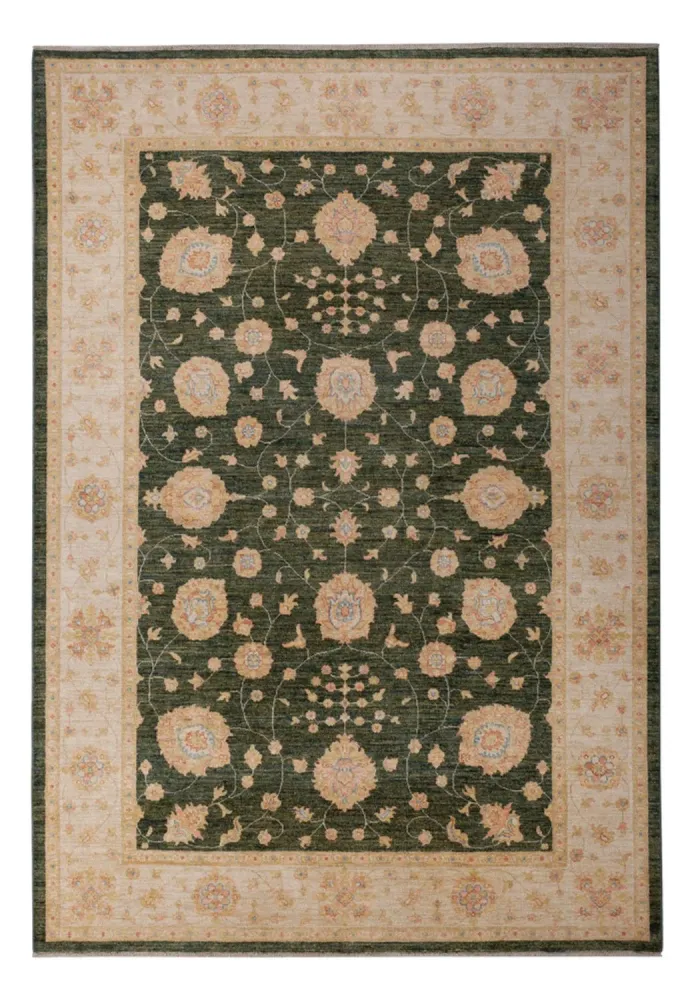 Ziegler Teppe - 298 x 205 cm - mørkegrønn