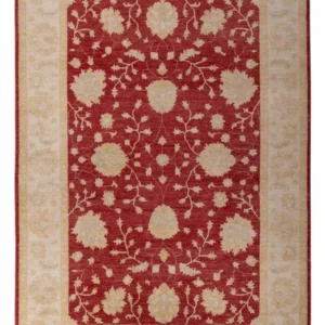 Ziegler Teppe - 300 x 205 cm - mørk rød