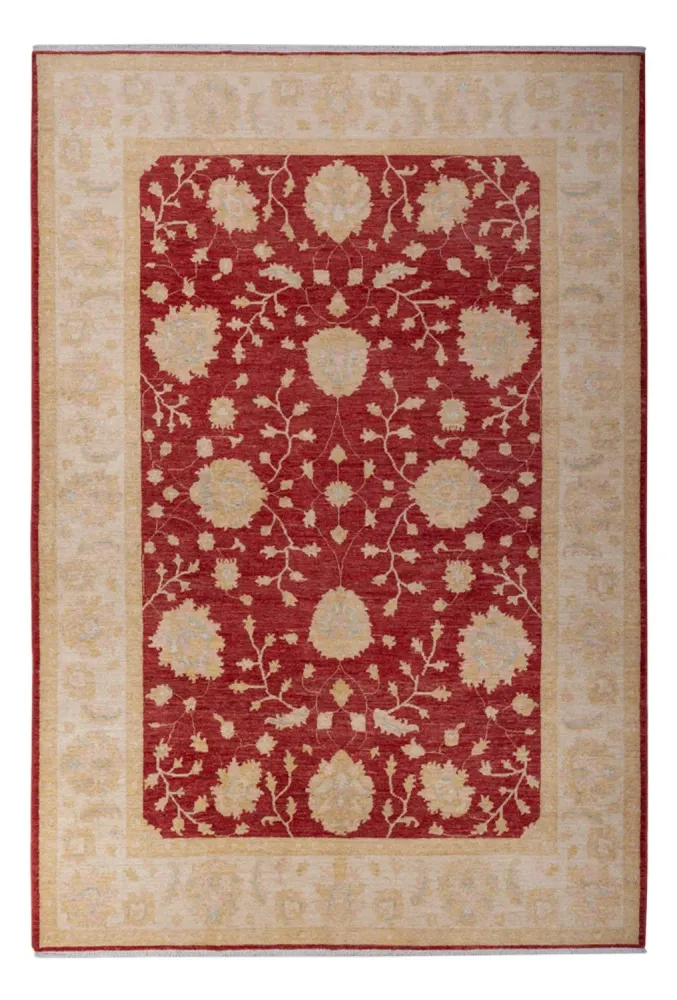 Ziegler Teppe - 300 x 205 cm - mørk rød