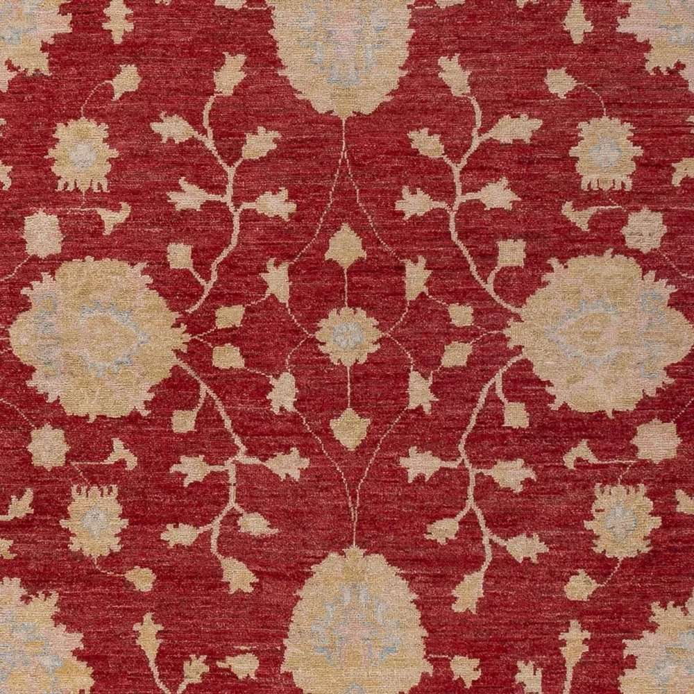 Ziegler Teppe - 300 x 205 cm - mørk rød