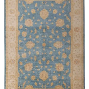 Ziegler Teppe - 300 x 207 cm - blå