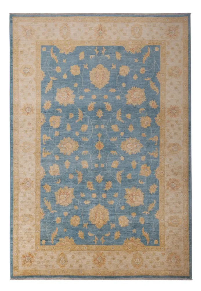 Ziegler Teppe - 300 x 207 cm - blå