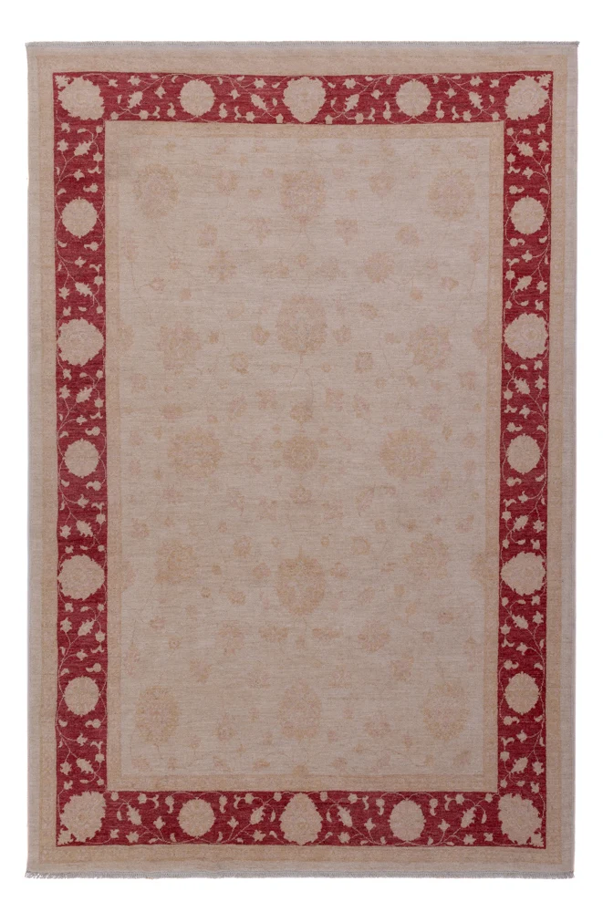 Ziegler Teppe - 302 x 203 cm - beige
