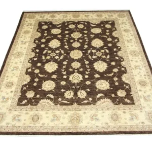 Ziegler Teppe - 302 x 241 cm - brun