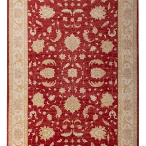Ziegler Teppe - 303 x 204 cm - mørk rød