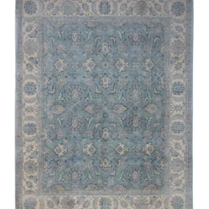 Ziegler Teppe - 306 x 232 cm - blå