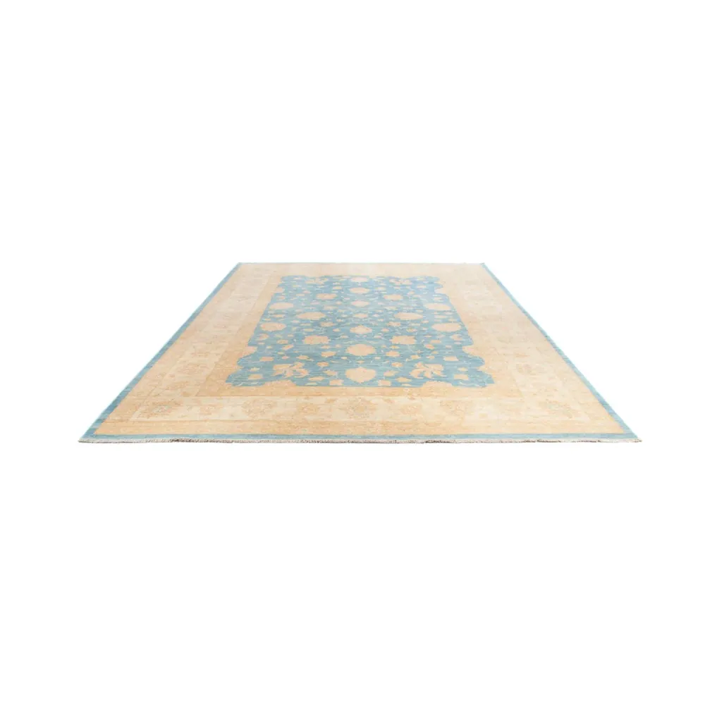 Ziegler Teppe - 342 x 255 cm - lyseblå