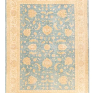 Ziegler Teppe - 343 x 249 cm - lyseblå