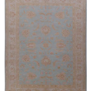 Ziegler Teppe - 344 x 253 cm - blå