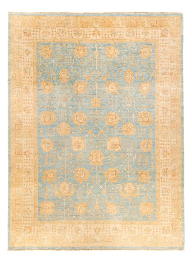 Ziegler Teppe - 345 x 257 cm - lyseblå