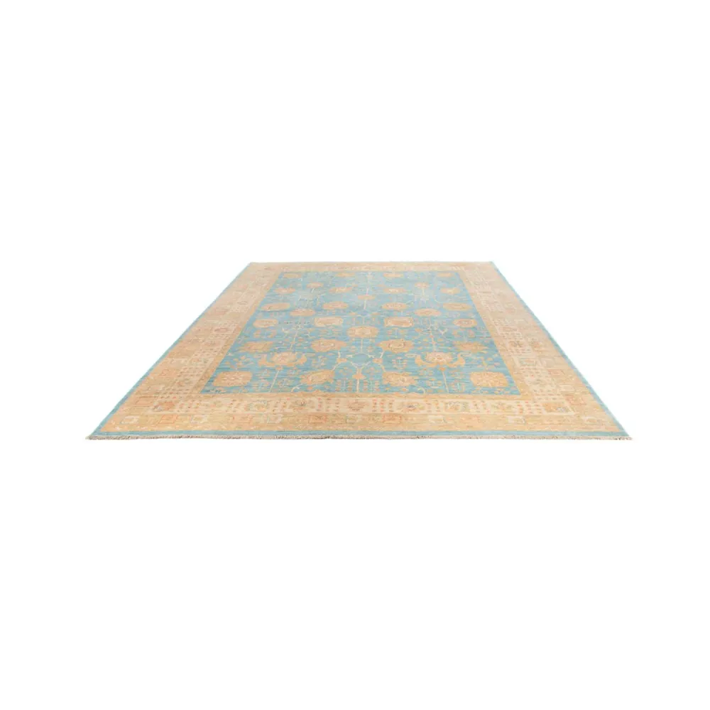 Ziegler Teppe - 345 x 257 cm - lyseblå