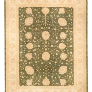 Ziegler Teppe - 360 x 278 cm - olivengrønn