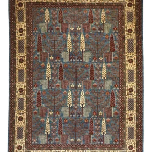 Ziegler Teppe - 362 x 281 cm - turkis