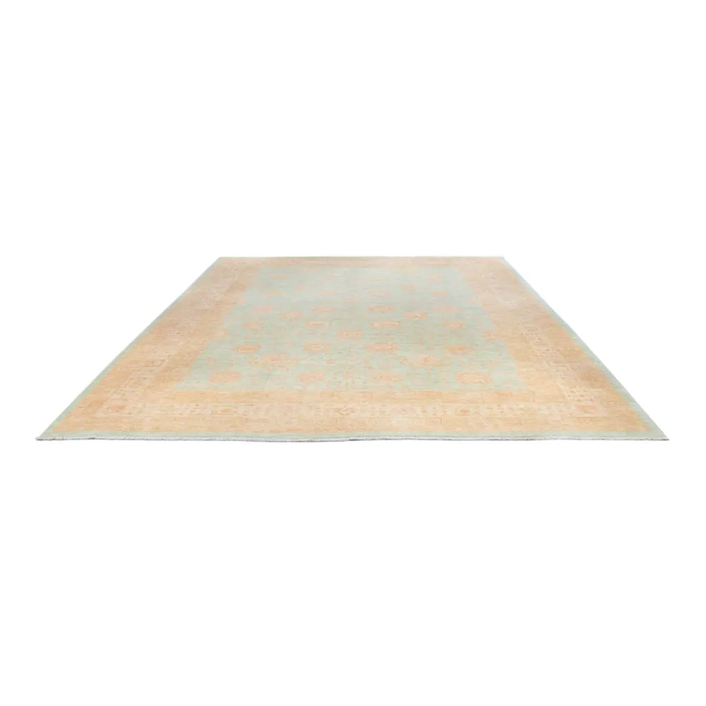 Ziegler Teppe - 394 x 309 cm - lyseblå