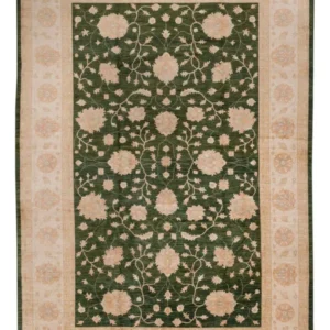 Ziegler Teppe - 440 x 308 cm - grønn