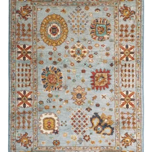 Ziegler Teppe - Ariana - 119 x 85 cm - lyseblå