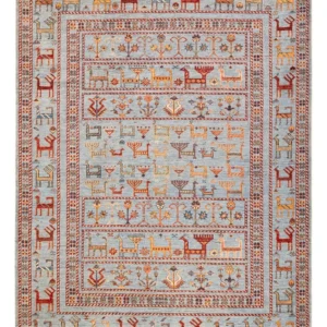 Ziegler Teppe - Ariana - 197 x 157 cm - lyseblå