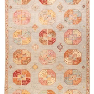 Ziegler Teppe - Ariana - 246 x 170 cm - lysebrun