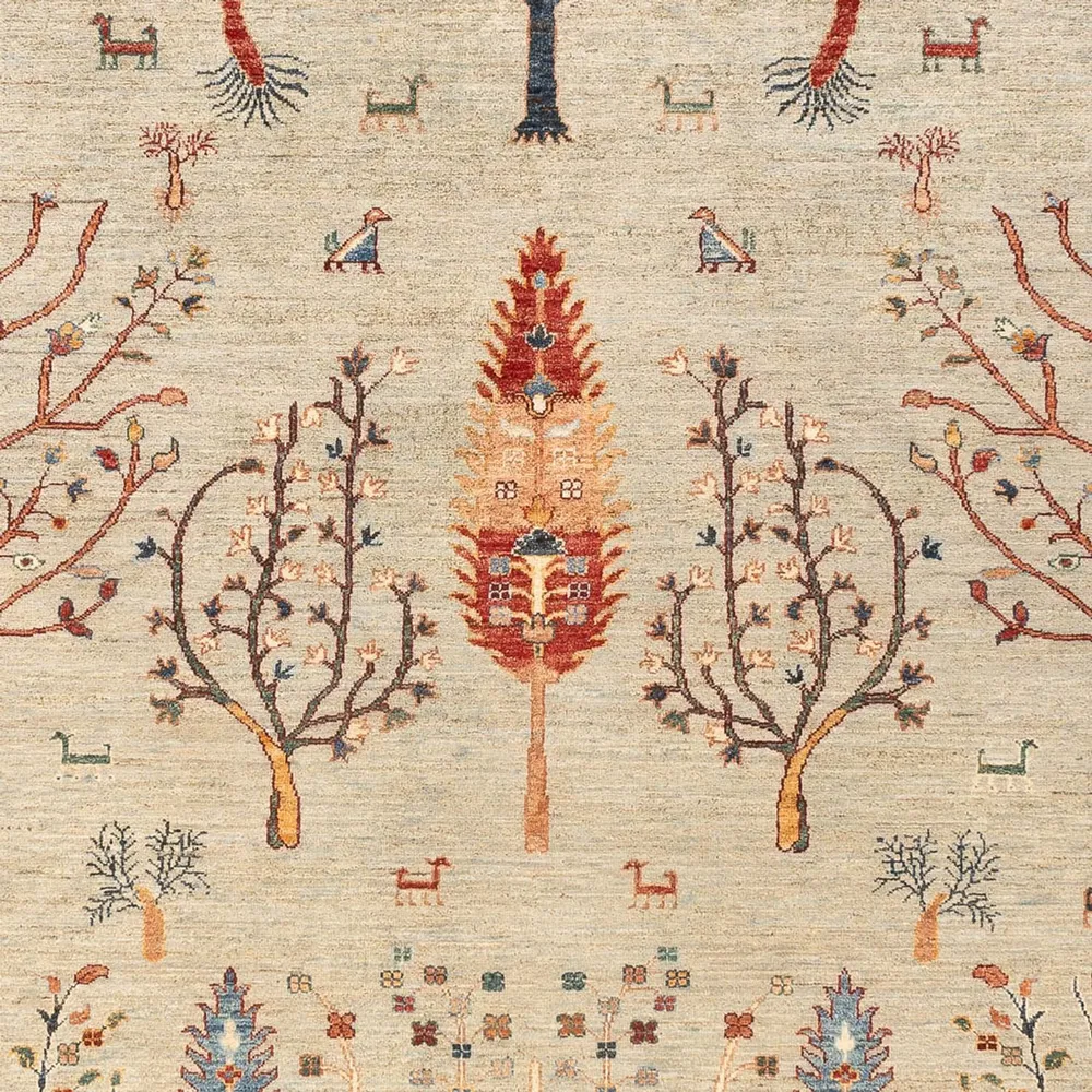 Ziegler Teppe - Ariana - 292 x 207 cm - lysegrå