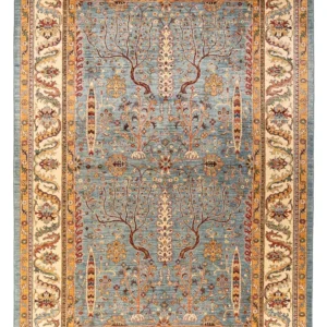 Ziegler Teppe - Ariana - 297 x 206 cm - bensinblå