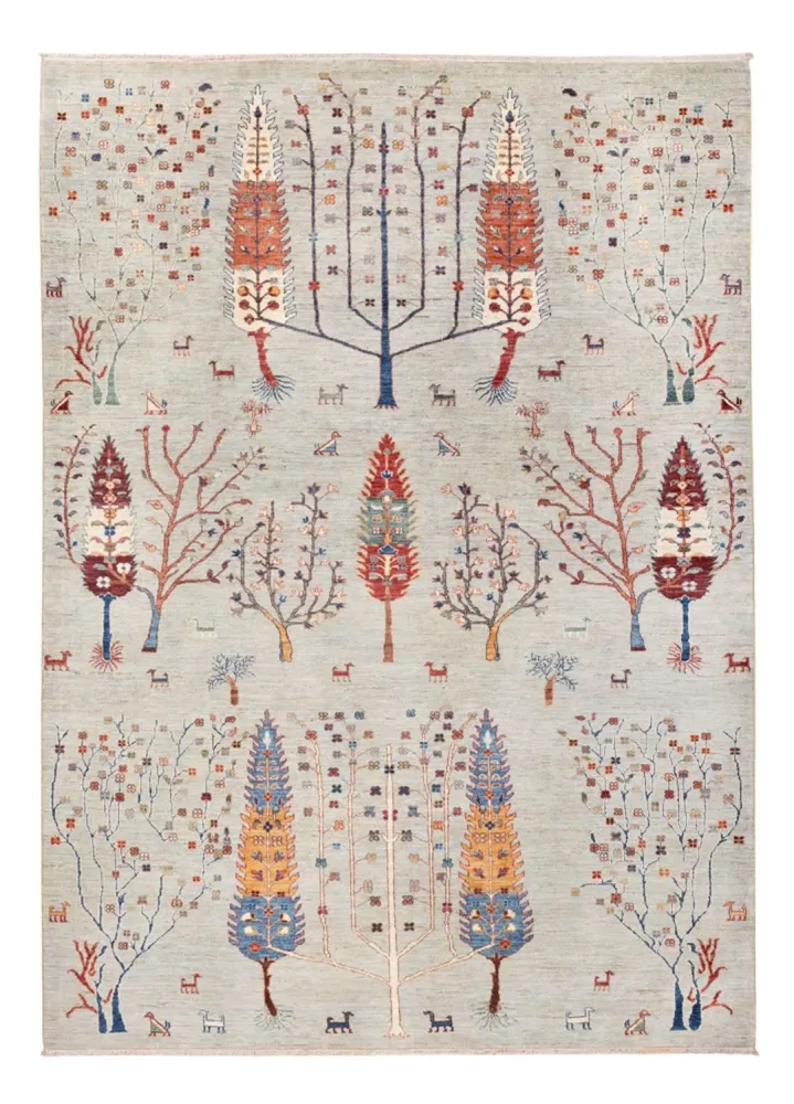 Ziegler Teppe - Ariana - 297 x 210 cm - lysegrå