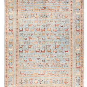 Ziegler Teppe - Ariana - 306 x 210 cm - lyseblå