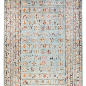 Ziegler Teppe - Ariana - 312 x 213 cm - lyseblå