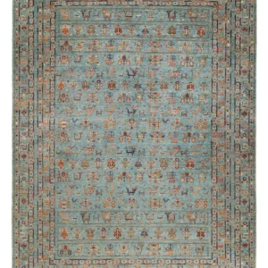 Ziegler Teppe - Ariana - 341 x 246 cm - mørkeblå