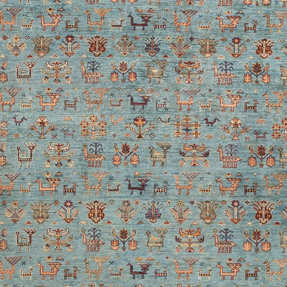 Ziegler Teppe - Ariana - 341 x 246 cm - mørkeblå