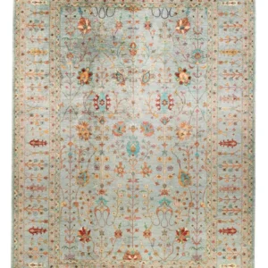 Ziegler Teppe - Ariana - 346 x 244 cm - lyseblå