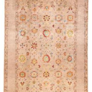 Ziegler Teppe - Ariana - 347 x 240 cm - lysebrun
