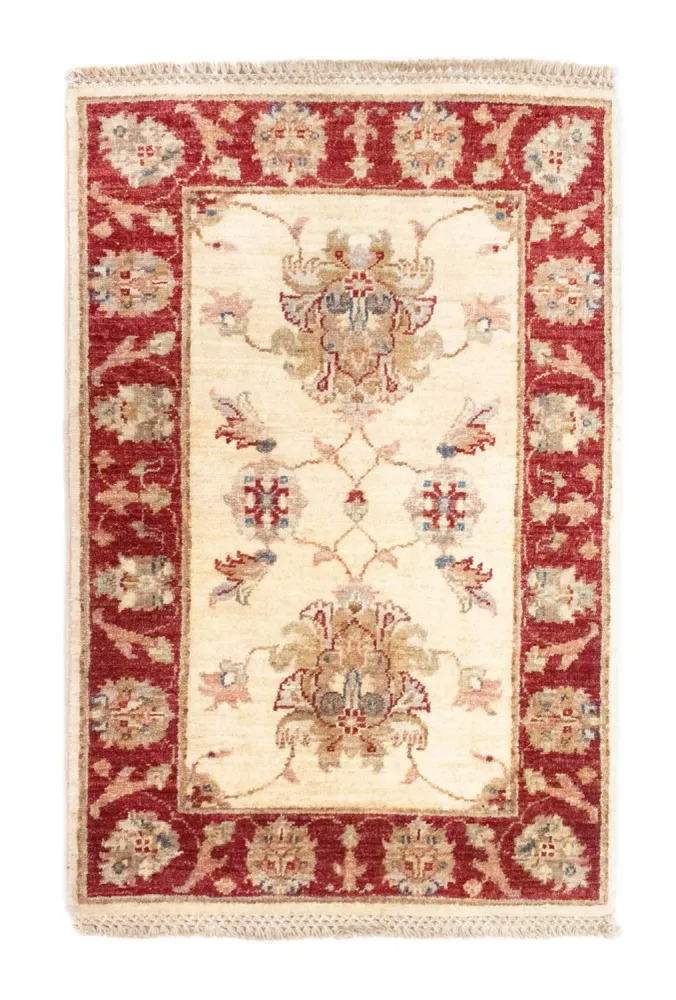 Ziegler Teppe - 90 x 61 cm - beige