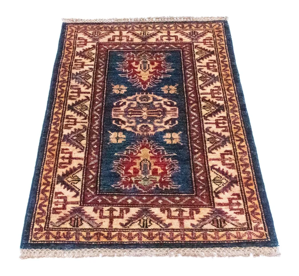 Ziegler Teppe - Kazak - 97 x 61 cm - blå