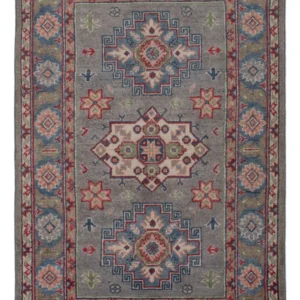 Ziegler Teppe - Kazak - 123 x 79 cm - blå