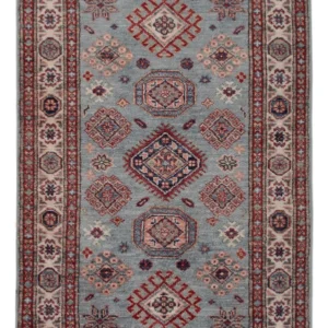 Ziegler Teppe - Kazak - 126 x 77 cm - lyseblå