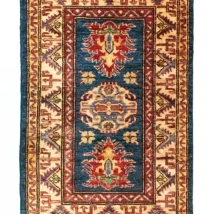 Ziegler Teppe - Kazak - 89 x 56 cm - blå