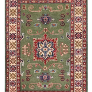 Ziegler Teppe - Kazak - 150 x 101 cm - grønn