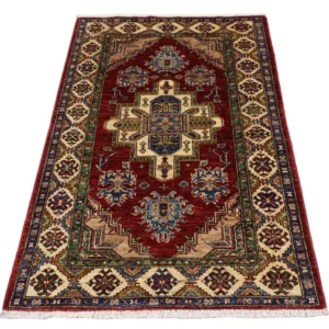 Ziegler Teppe - Kazak - 155 x 102 cm - mørk rød