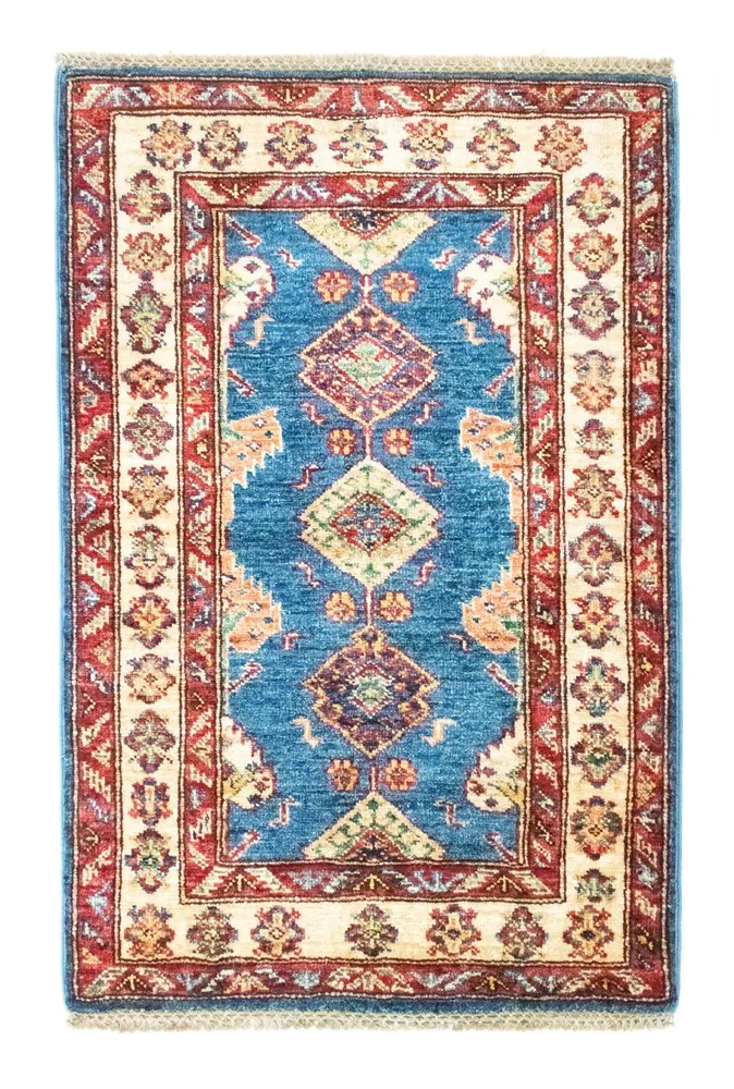 Ziegler Teppe - Kazak - 97 x 65 cm - blå
