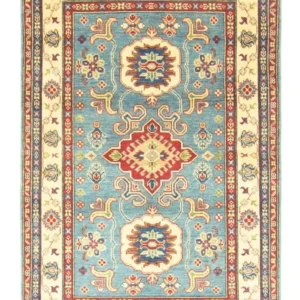 Ziegler Teppe - Kazak - 183 x 117 cm - havblå