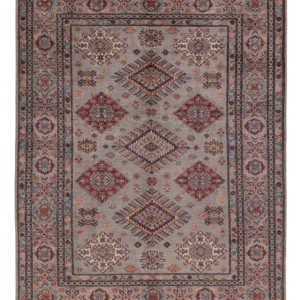 Ziegler Teppe - Kazak - 194 x 150 cm - mørk beige