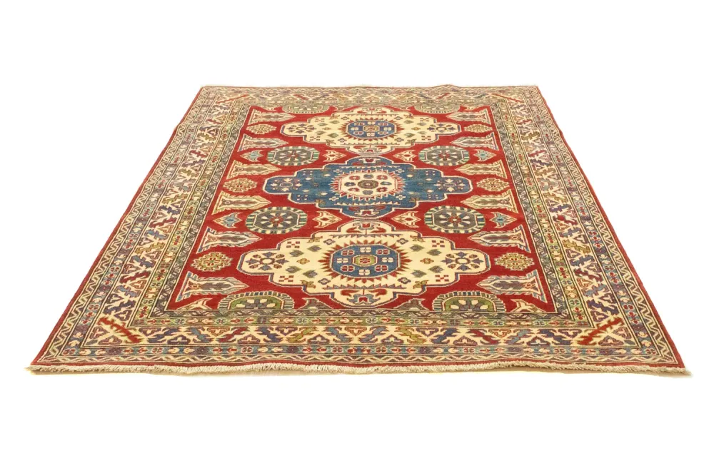 Ziegler Teppe - Kazak - 198 x 157 cm - mørk rød