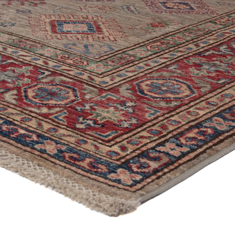 Ziegler Teppe - Kazak - 201 x 149 cm - mørk beige