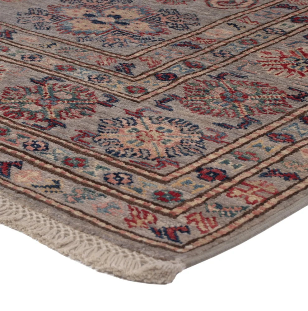 Ziegler Teppe - Kazak - 205 x 147 cm - mørk beige