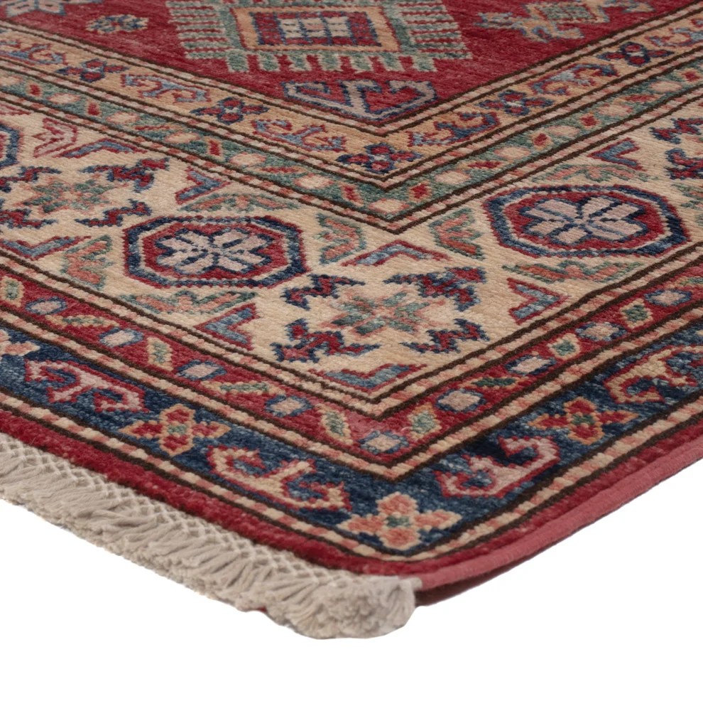 Ziegler Teppe - Kazak - 214 x 147 cm - rød