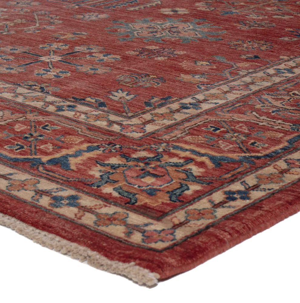 Ziegler Teppe - Kazak - 241 x 188 cm - rød