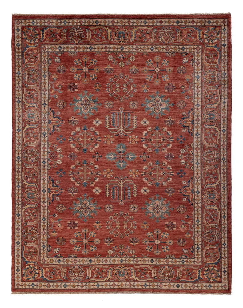 Ziegler Teppe - Kazak - 241 x 188 cm - rød