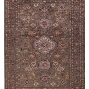 Ziegler Teppe - Kazak - 242 x 167 cm - brun
